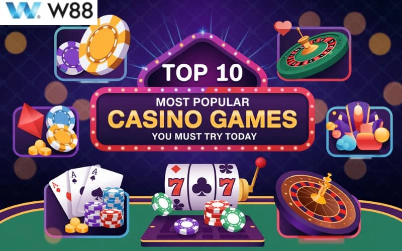 list of casino games