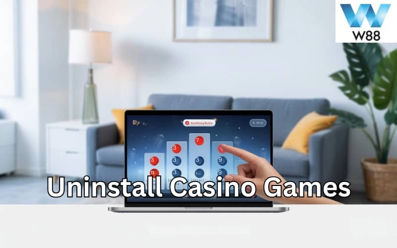 uninstall casino games